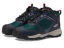 KEEN Kids Wanduro Mid Waterproof (Little Kid/Big Kid) — cor Azul