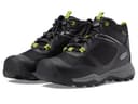 KEEN Kids Wanduro Mid Waterproof (Little Kid/Big Kid) — cor Preto